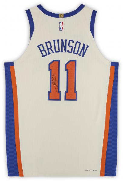Jalen Brunson New York Knicks Signed Nike 2025-26 City Edition