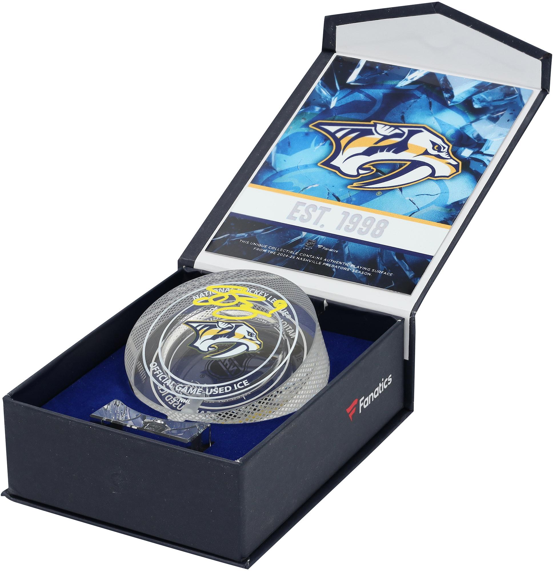 Filip Forsberg Autographed Signed Nashville Predators Predators Crystal ...